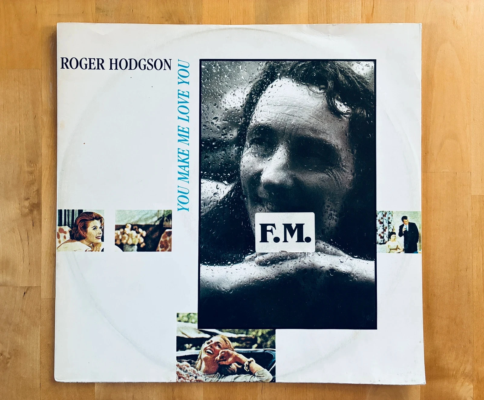 Disque vinyle maxi 45T Roger Hodgson You make me love you.